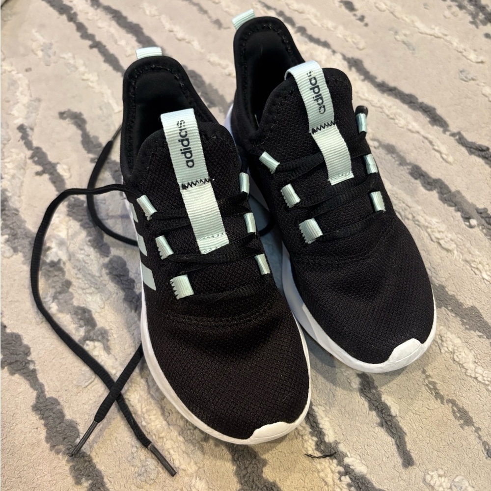NOT FOR SALE
Girls Adidas’s black running shoes
